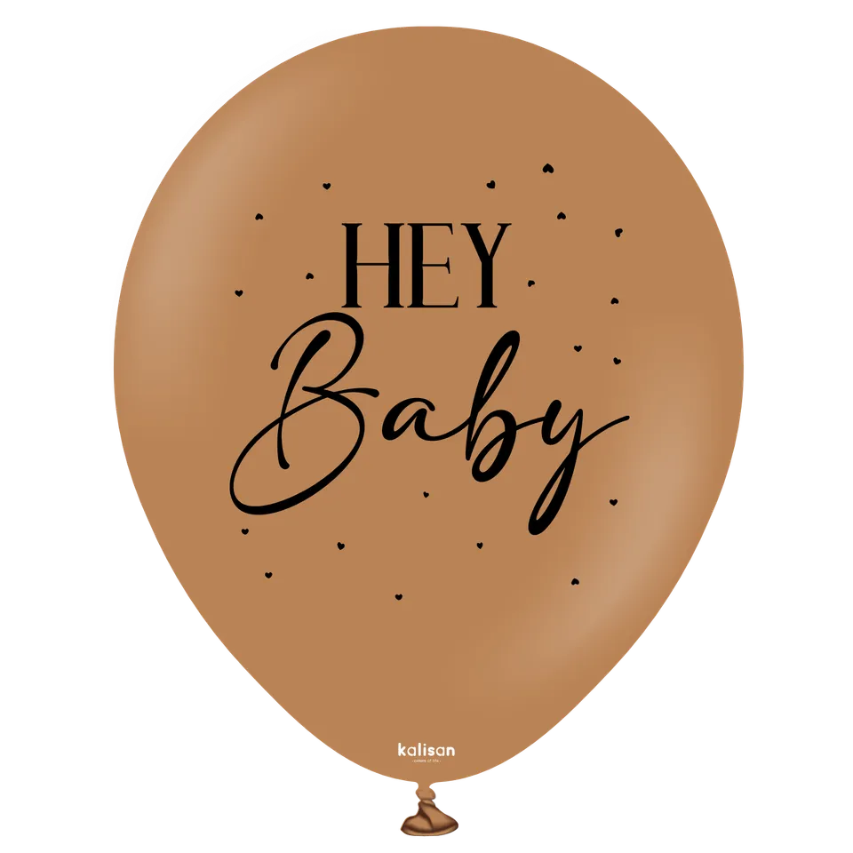 kalisan-gender-reveal-hey-baby-luftballon-18-2-stk-braun image 1