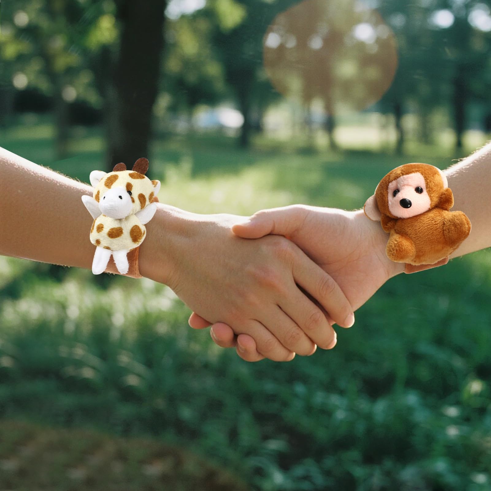tacobear-party-favors-pl-sch-schnapparmband-tiere-12er-set image 5