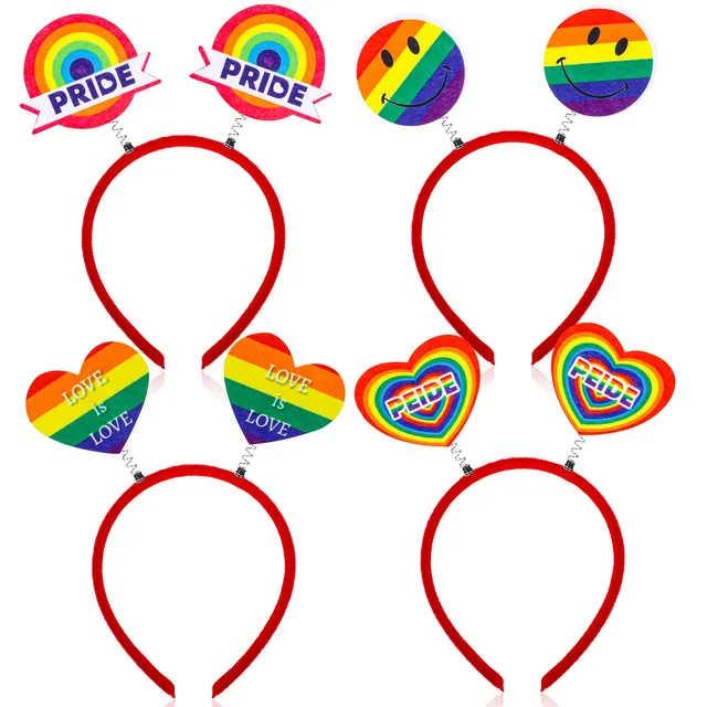 howaf-pride-stirnb-nder-regenbogen-4er-set-lgbtq image 1