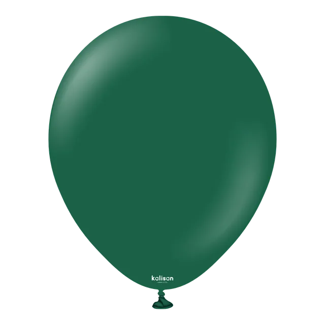 kalisan-standard-dark-green-luftballons-12-25-stk-matt image 1