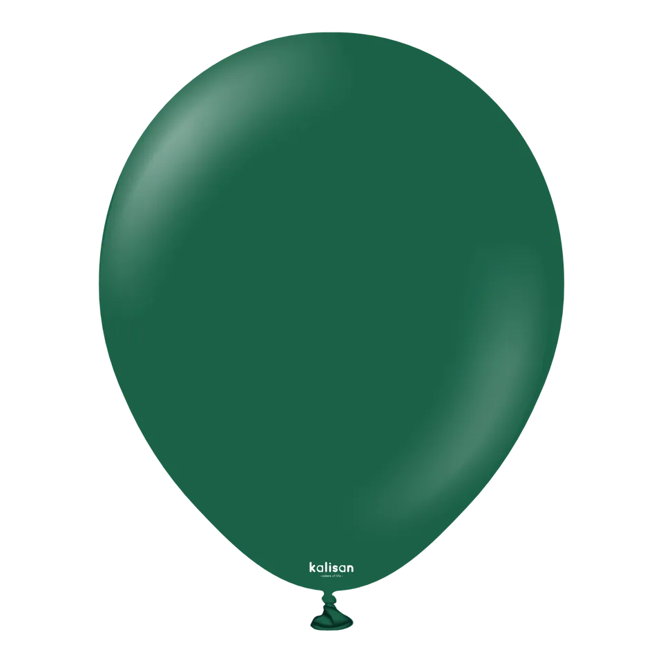 kalisan-standard-dark-green-luftballons-12-25-stk-matt image 1