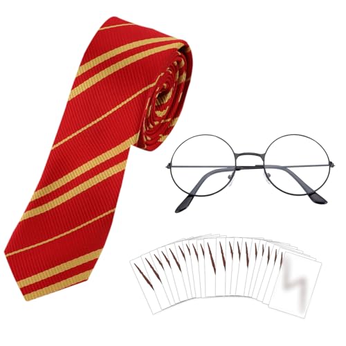 howaf-temporary-tattoos-zauberer-set-a-kost-mset-krawatte-brille image 6