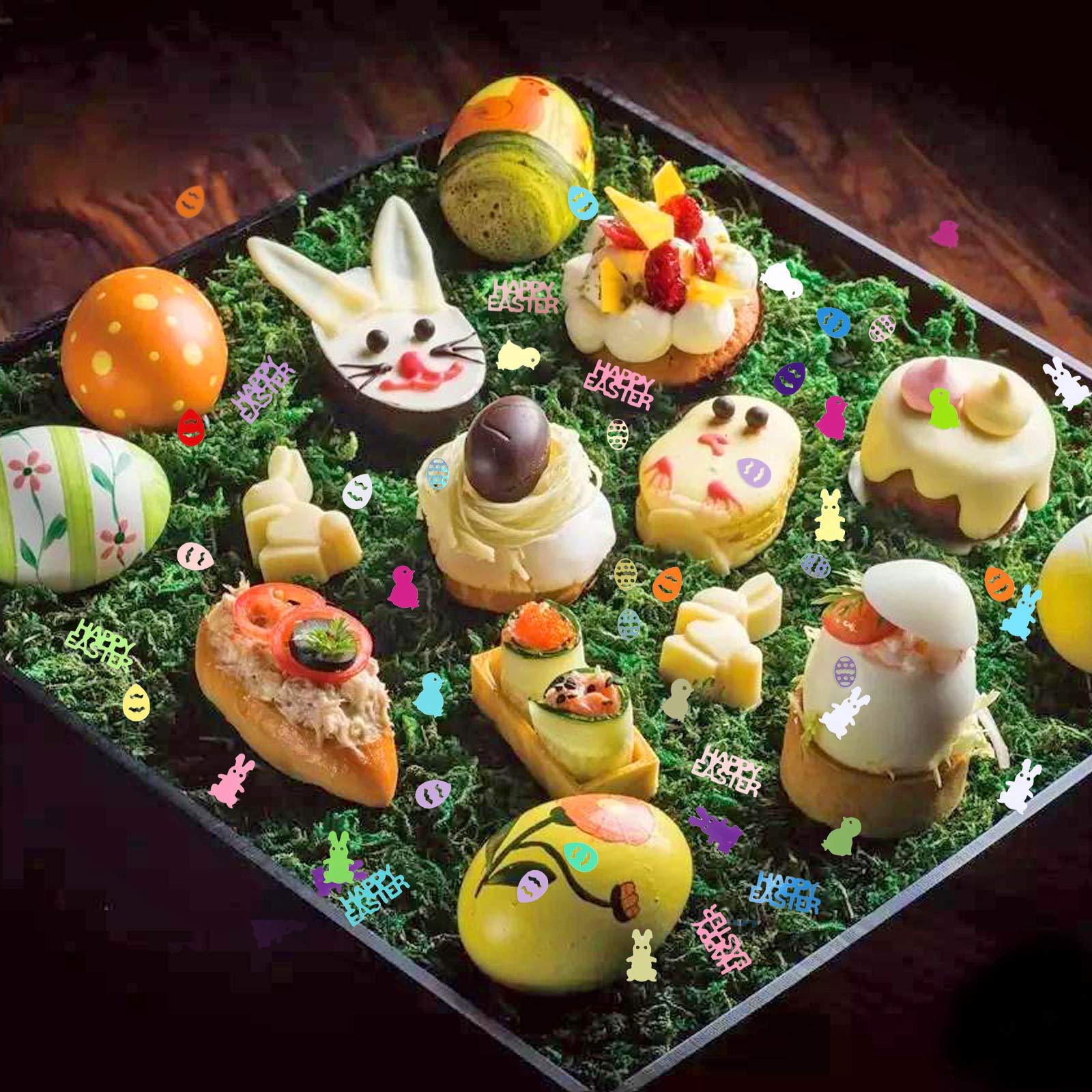 howaf-ostern-konfetti-tischdeko-glitzer-60g-bunt image 6