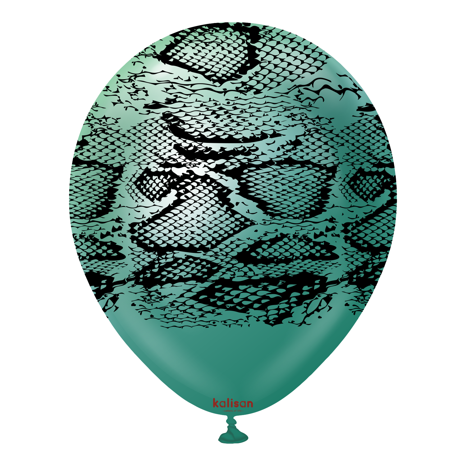 kalisan-safari-snake-mirror-green-luftballons-12-25-st-ck image 1