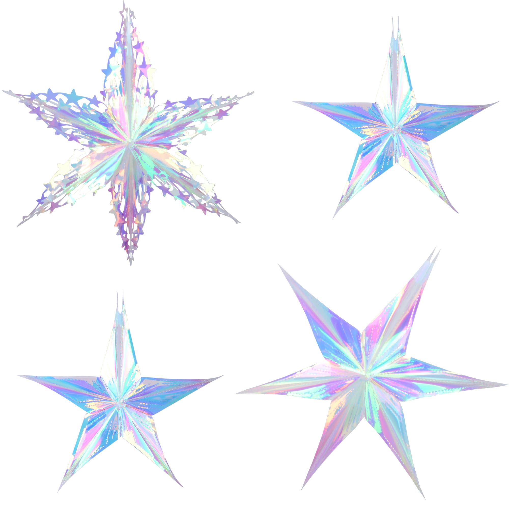 braveshine-party-decorations-schneeflocke-holografisch-40cm-3-st-ck image 7