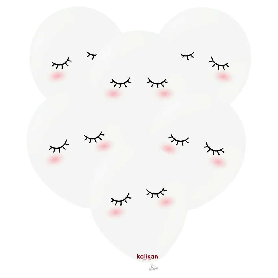 kalisan-birthday-cute-face-luftballons-25-st-ck-wei image 1