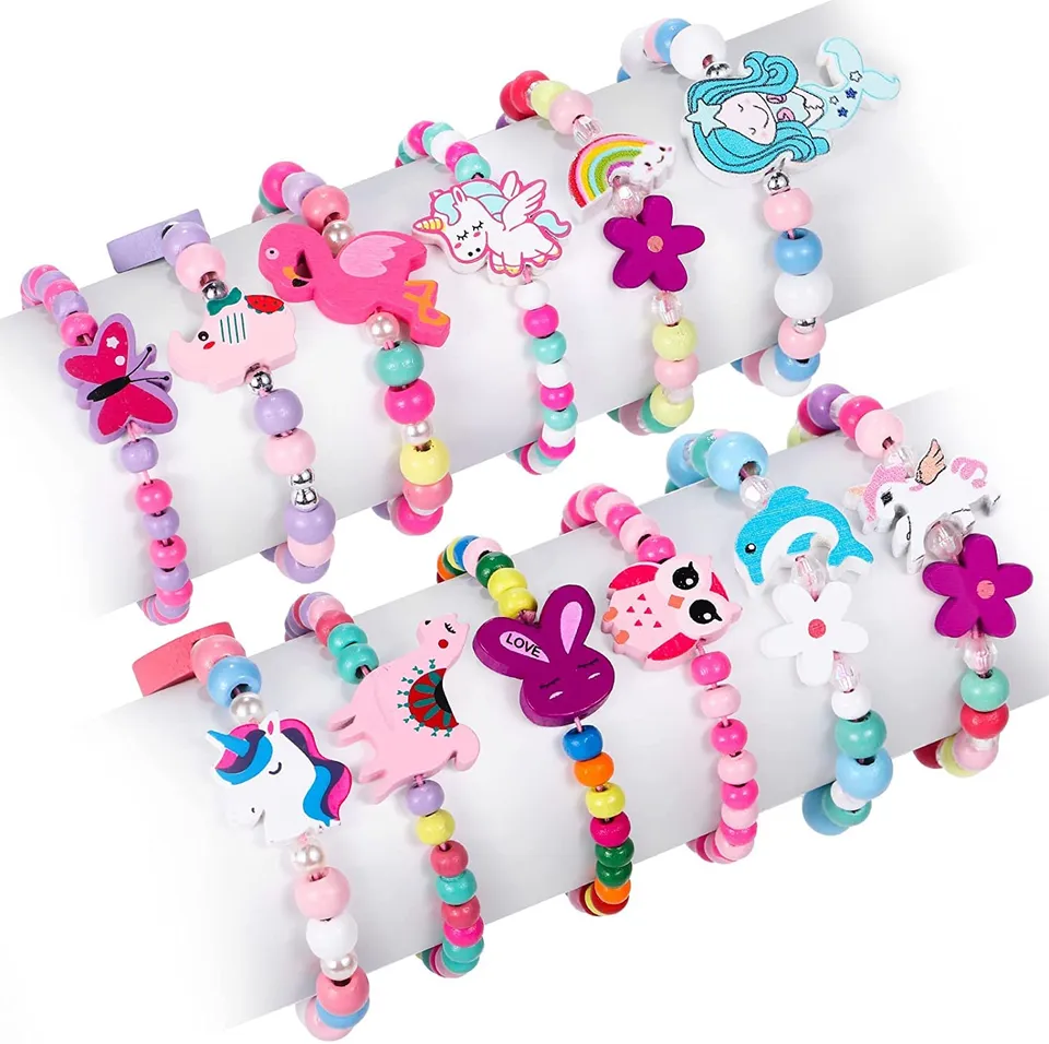 tacobear-accessories-holz-armb-nder-kinder-12-st-ck-tiere image 1