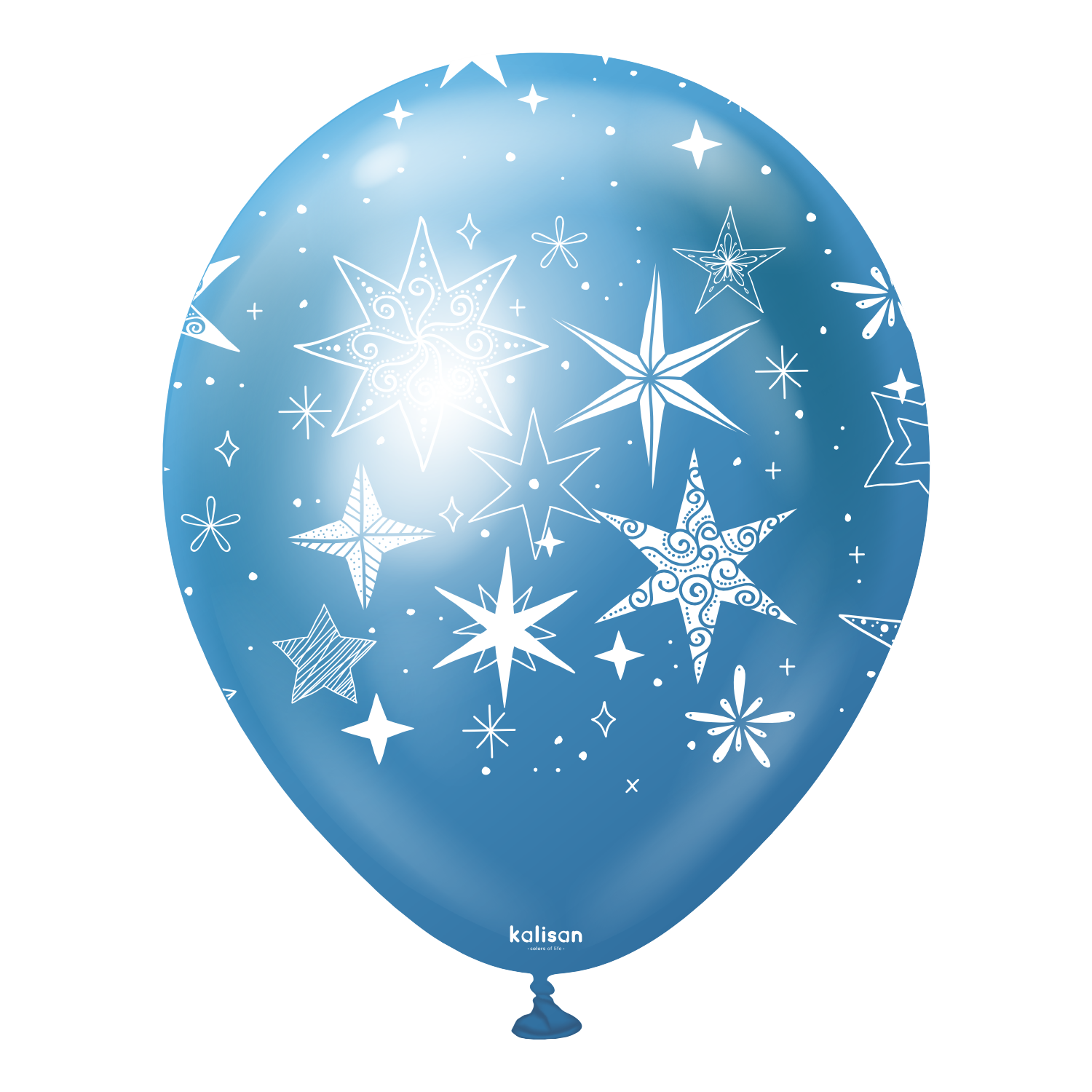 kalisan-party-star-mirror-luftballons-12-zoll-25-st-ck-mix image 5