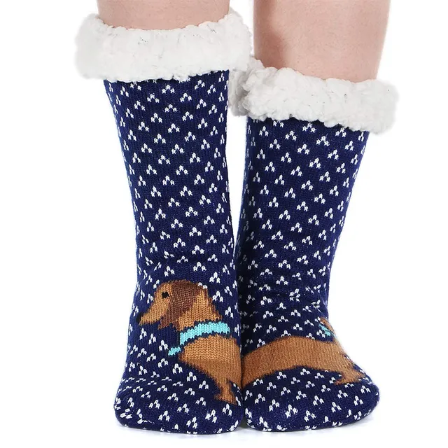 tacobear-accessories-kuschelsocken-damen-antirutsch-grau image 1