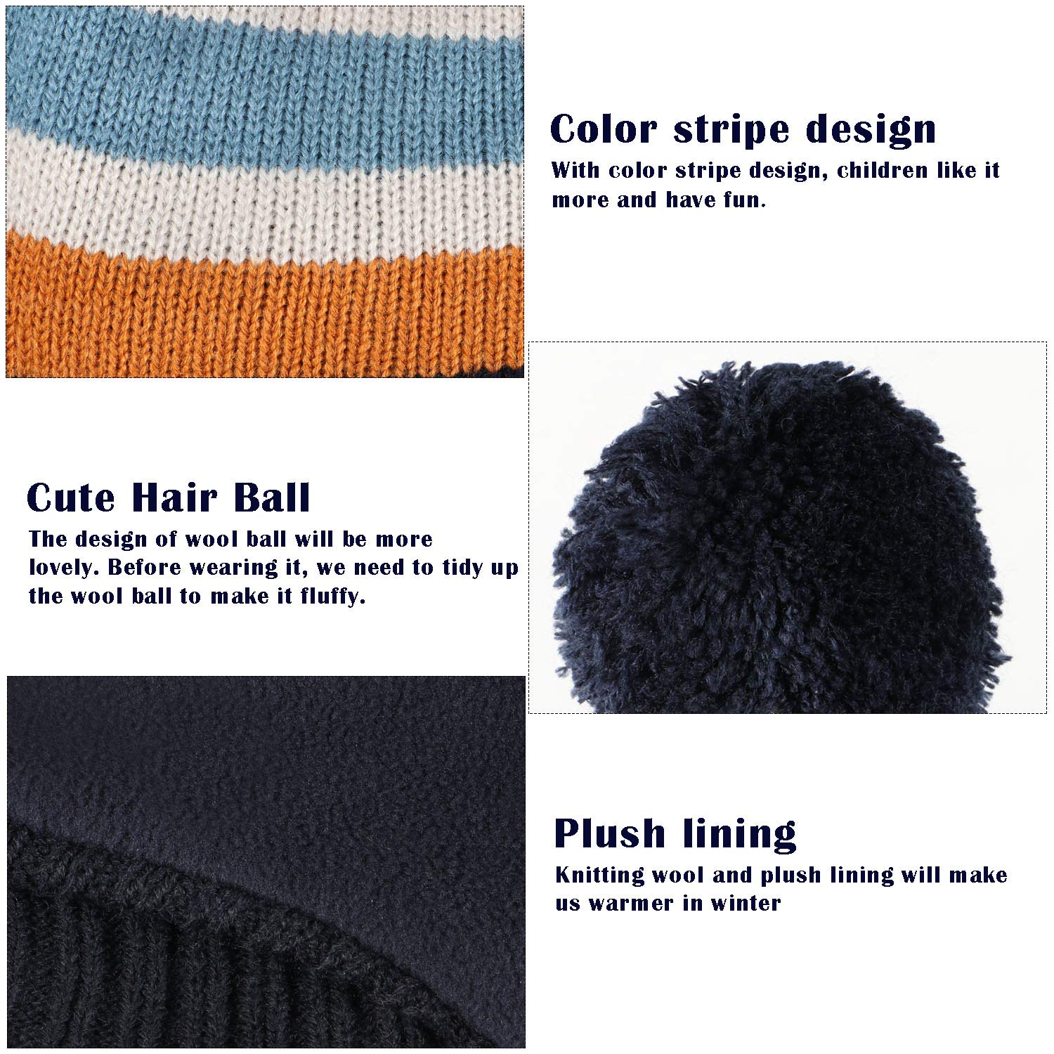 tacobear-kinder-winterm-tze-beanie-streifen-2-4-jahre image 3