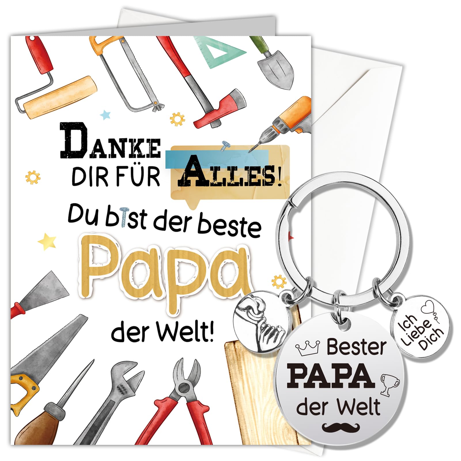 howaf-muttertagskarte-a-gru-karte-mit-schl-sselanh-nger-mama-edelstahl image 8