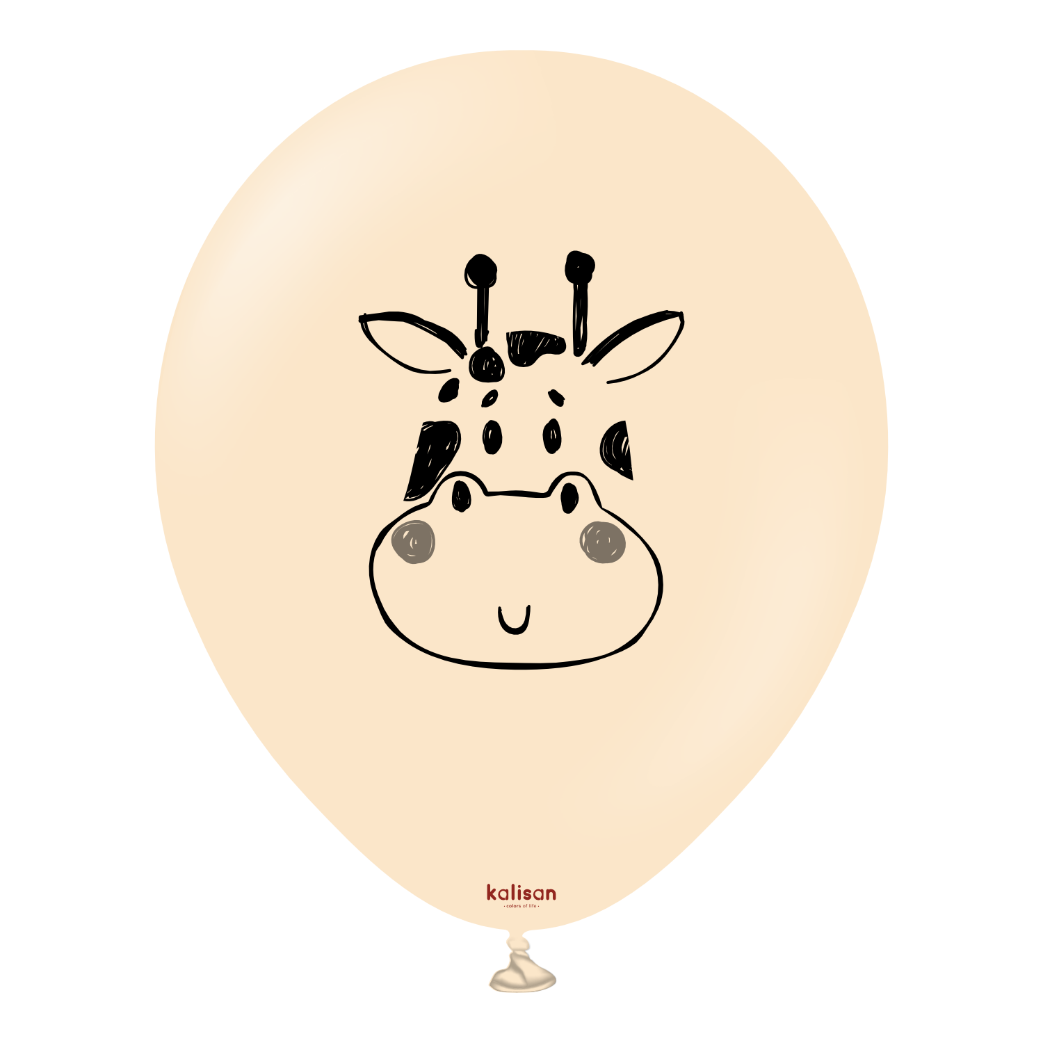 kalisan-animals-luftballon-animal-faces-12-zoll-6-st-ck-mix image 3