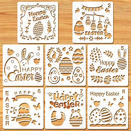 howaf-ostern-schablonen-kunststoff-8er-set-hase-osterei image 5