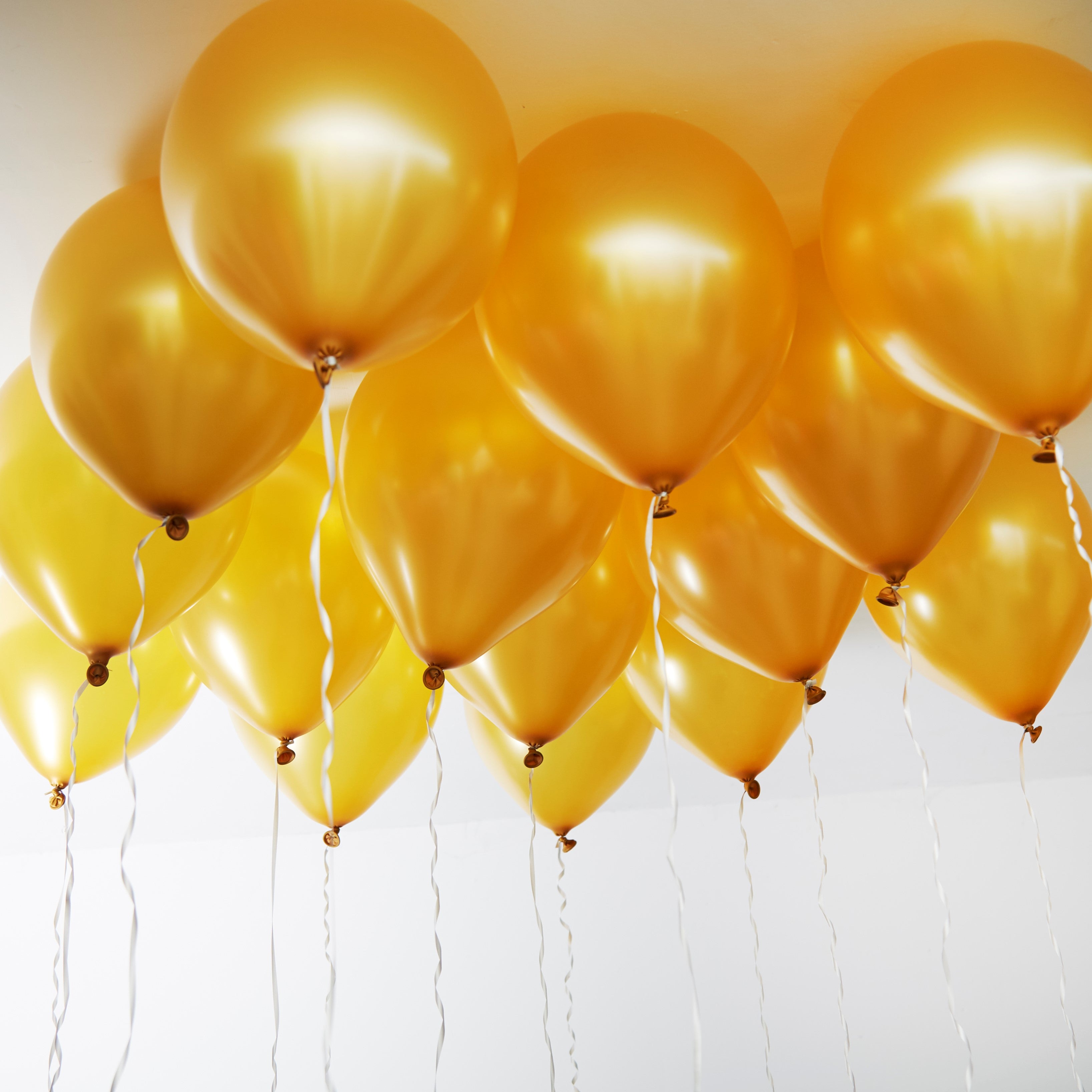 green-paw-metallic-balloons-luftballons-gold-50-st-ck-metallic image 3