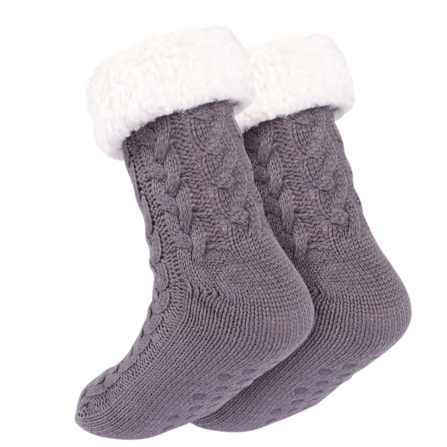 tacobear-kuschelsocken-damen-2-paar-abs-wintersocken-innenfell image 3