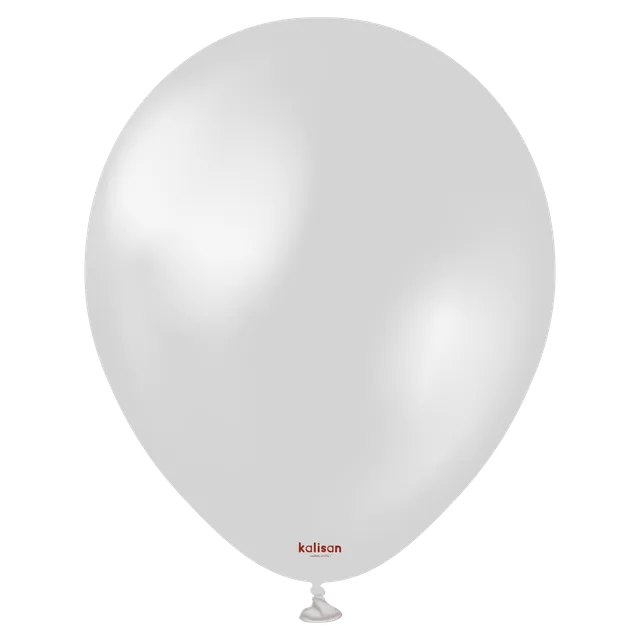 kalisan-metallic-colors-metallic-silver-luftballons-25-st-ck-12 image 1