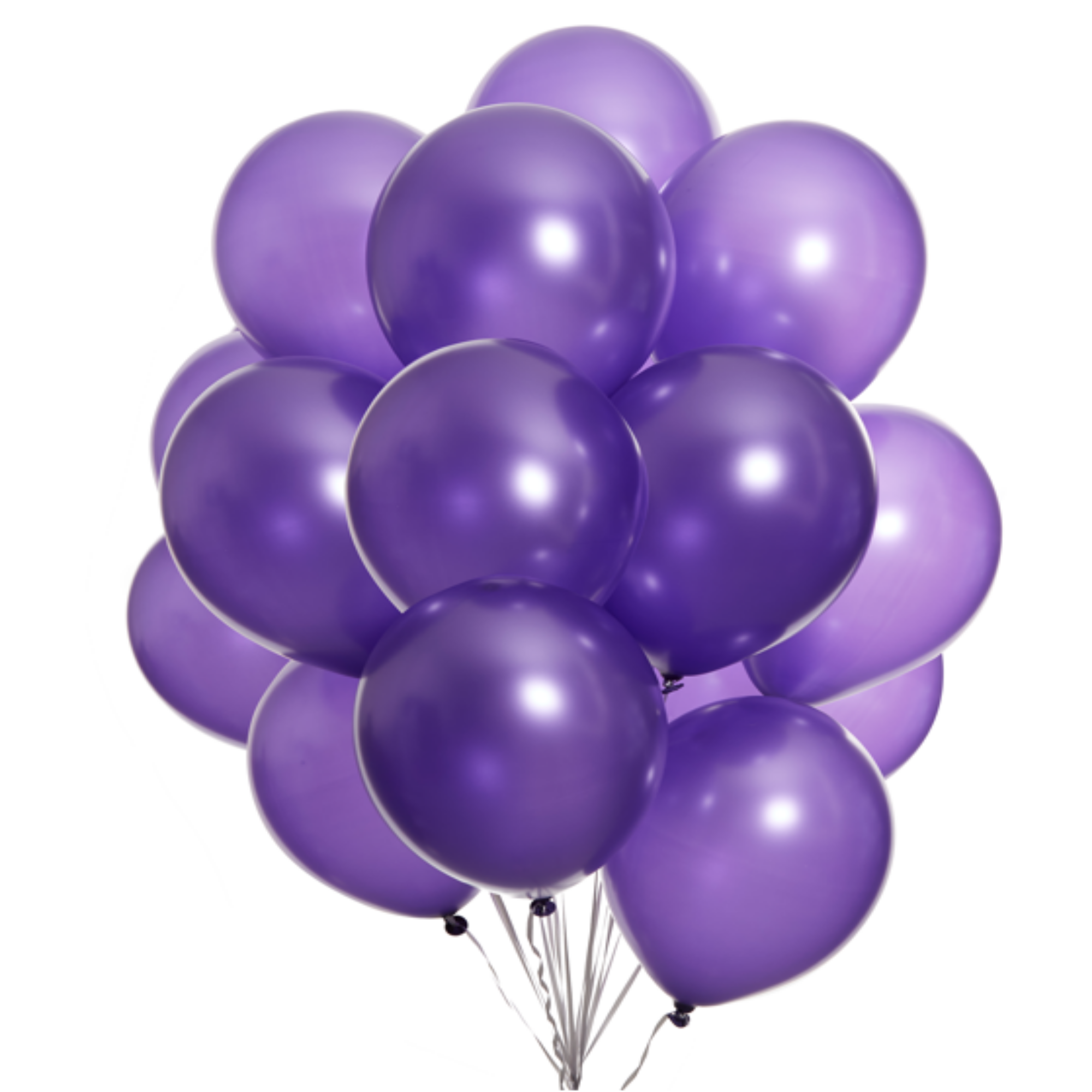 green-paw-metallic-balloons-luftballons-lila-50-st-ck-metallic image 5
