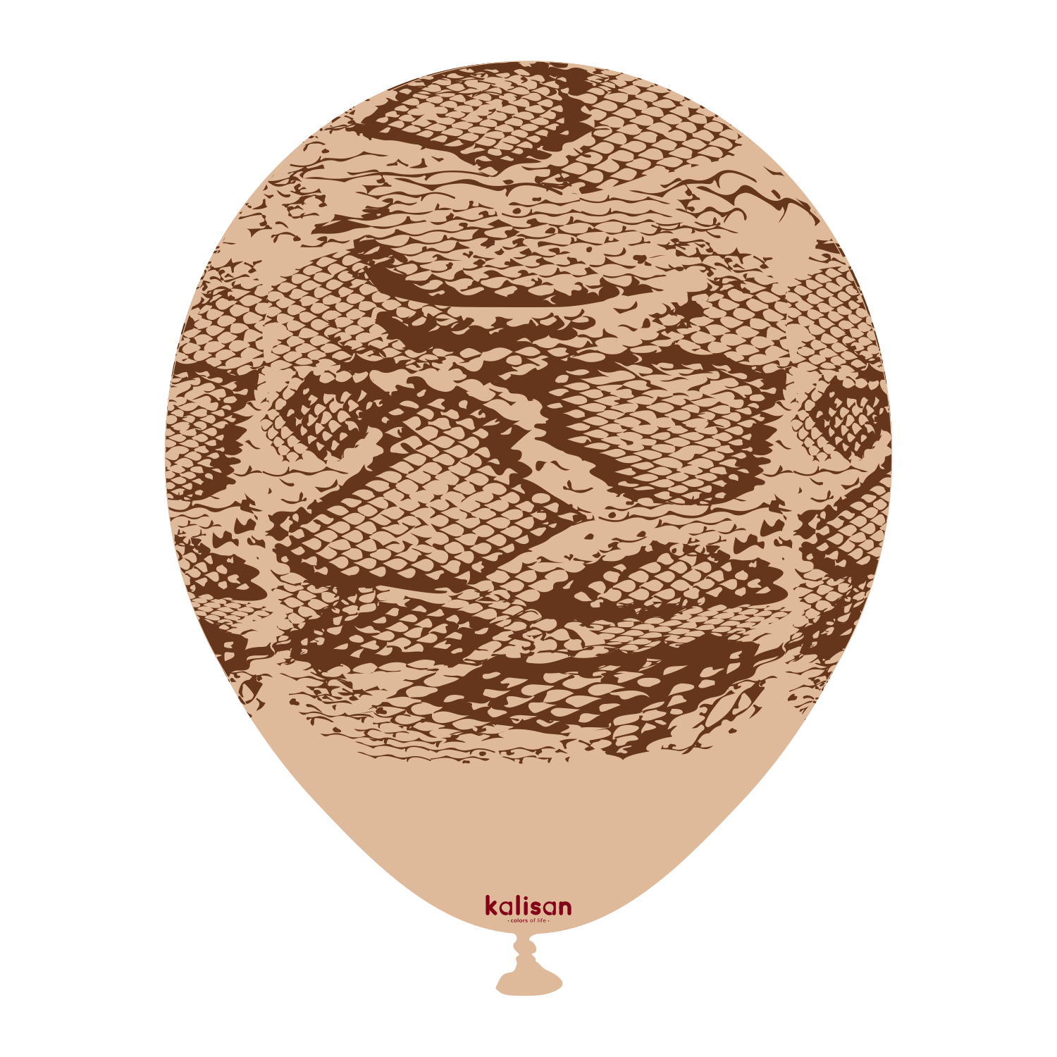 kalisan-safari-snake-desert-sand-luftballons-25-st-ck image 1