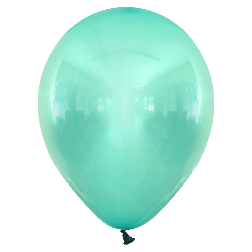 kalisan-crystal-turquoise-luftballons-t-rkis-12-25-stk image 1
