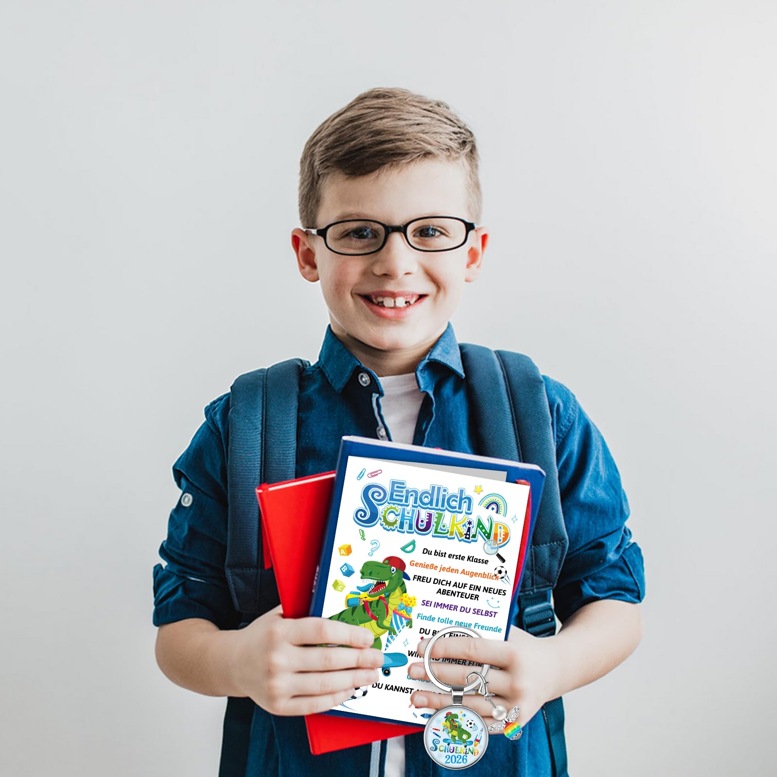 howaf-dino-einschulung-karte-schulanfang-set-mit-anh-nger image 4