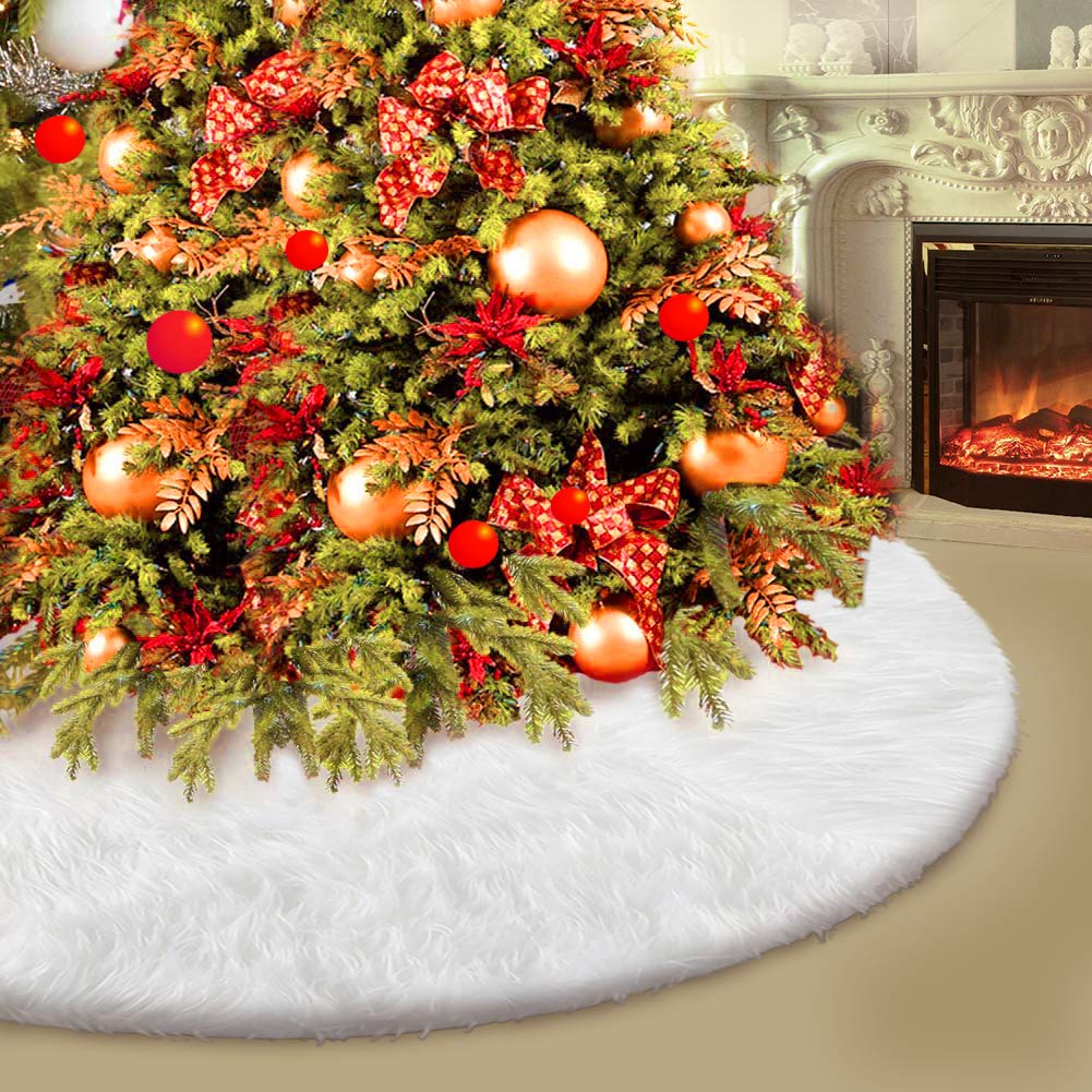 howaf-weihnachtsbaumrock-wei-78-cm-schneeflocke-pl-sch-rund image 5
