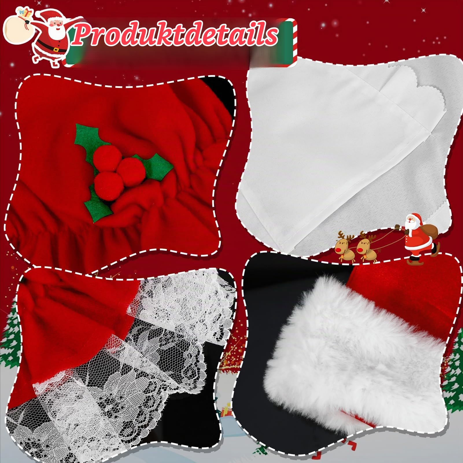 howaf-weihnachtsfrau-kost-m-damen-4-teiliges-kost-mset-mit-m-tze image 3