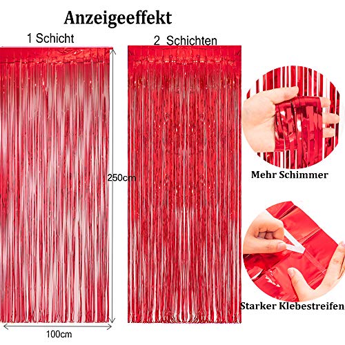 braveshine-lametta-vorhang-rot-2-st-ck-1x2-5-m-folie image 8