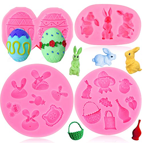 howaf-ostern-silikonform-set-4tlg-hase-ei-k-ken-f-r-fondant image 6