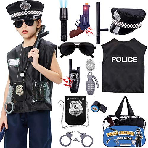 tacobear-costume-polizei-kost-m-kinder-mit-weste-zubeh-r image 8