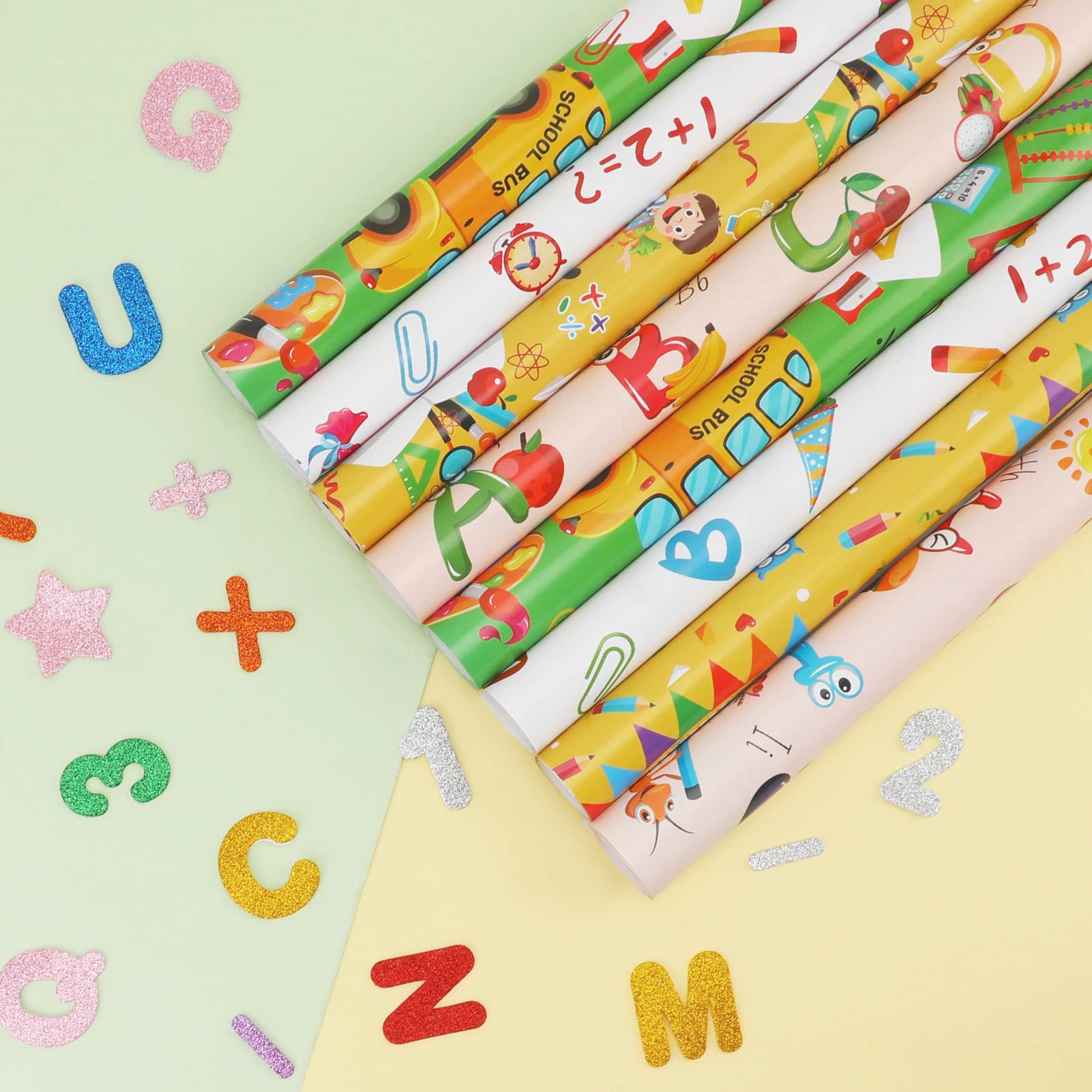 howaf-geschenkpapier-einschulung-mehrfarbig-8-b-gen-schulkind image 3
