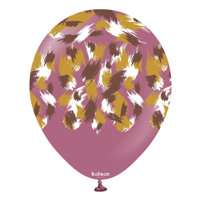 kalisan-safari-savanna-wild-berry-luftballons-25-st-ck image 1