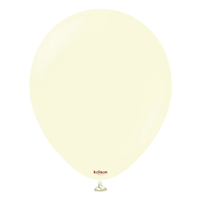 kalisan-macaron-colors-luftballon-12-zoll-pale-yellow-25er-pastell image 1