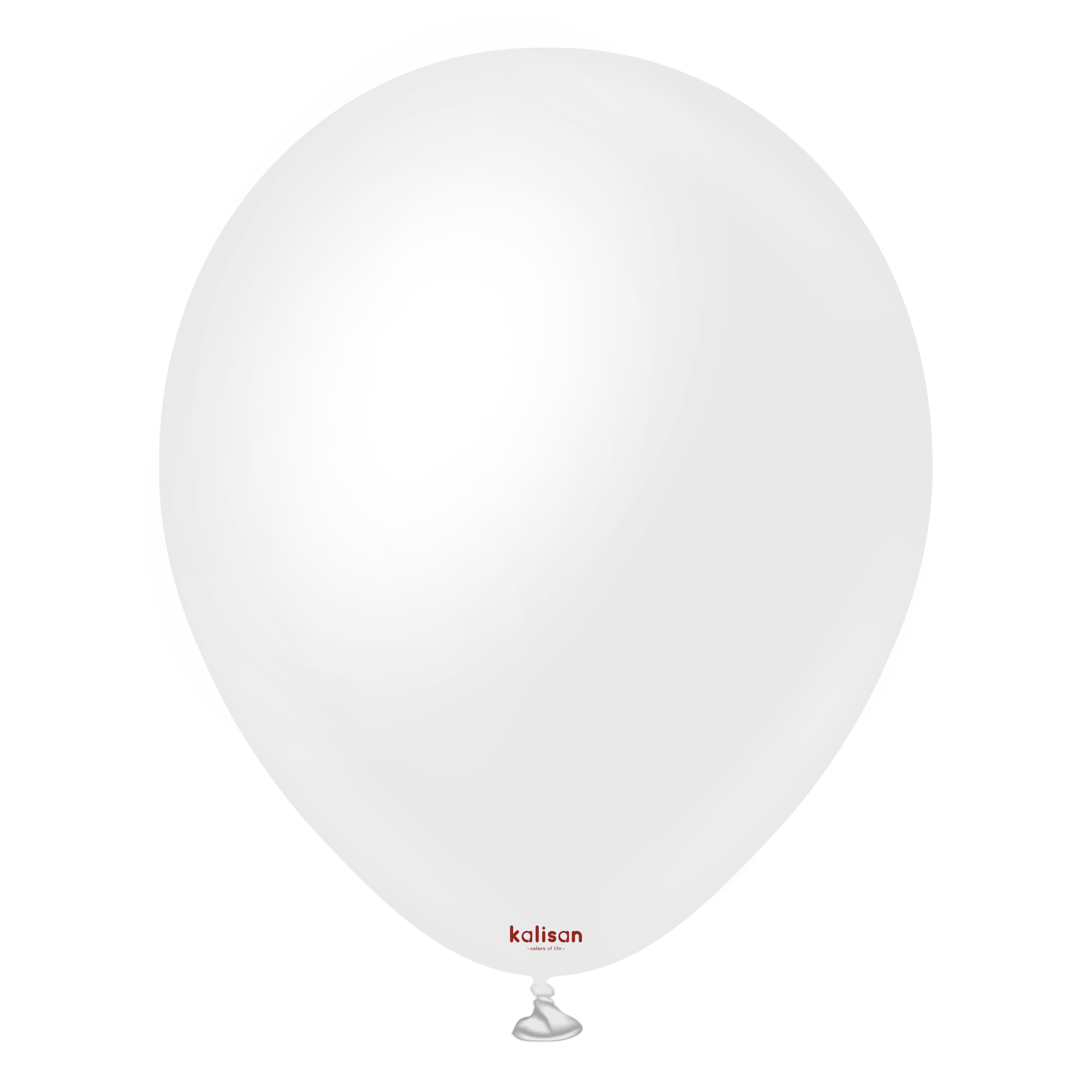 kalisan-opaque-satin-snow-white-luftballons-wei-25-st-ck-matt image 1