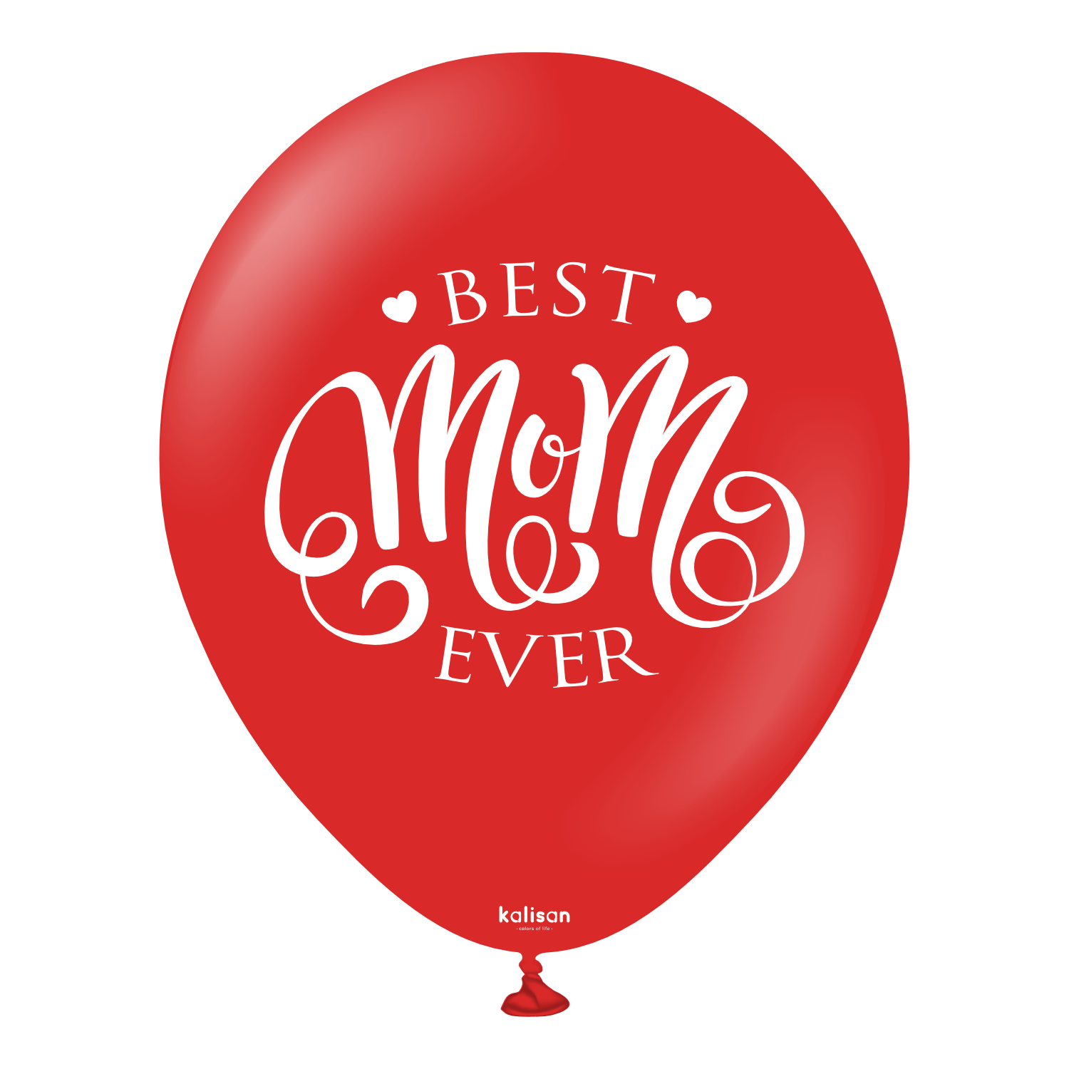 kalisan-best-mom-ever-luftballons-12-25-stk-rot-pink image 2