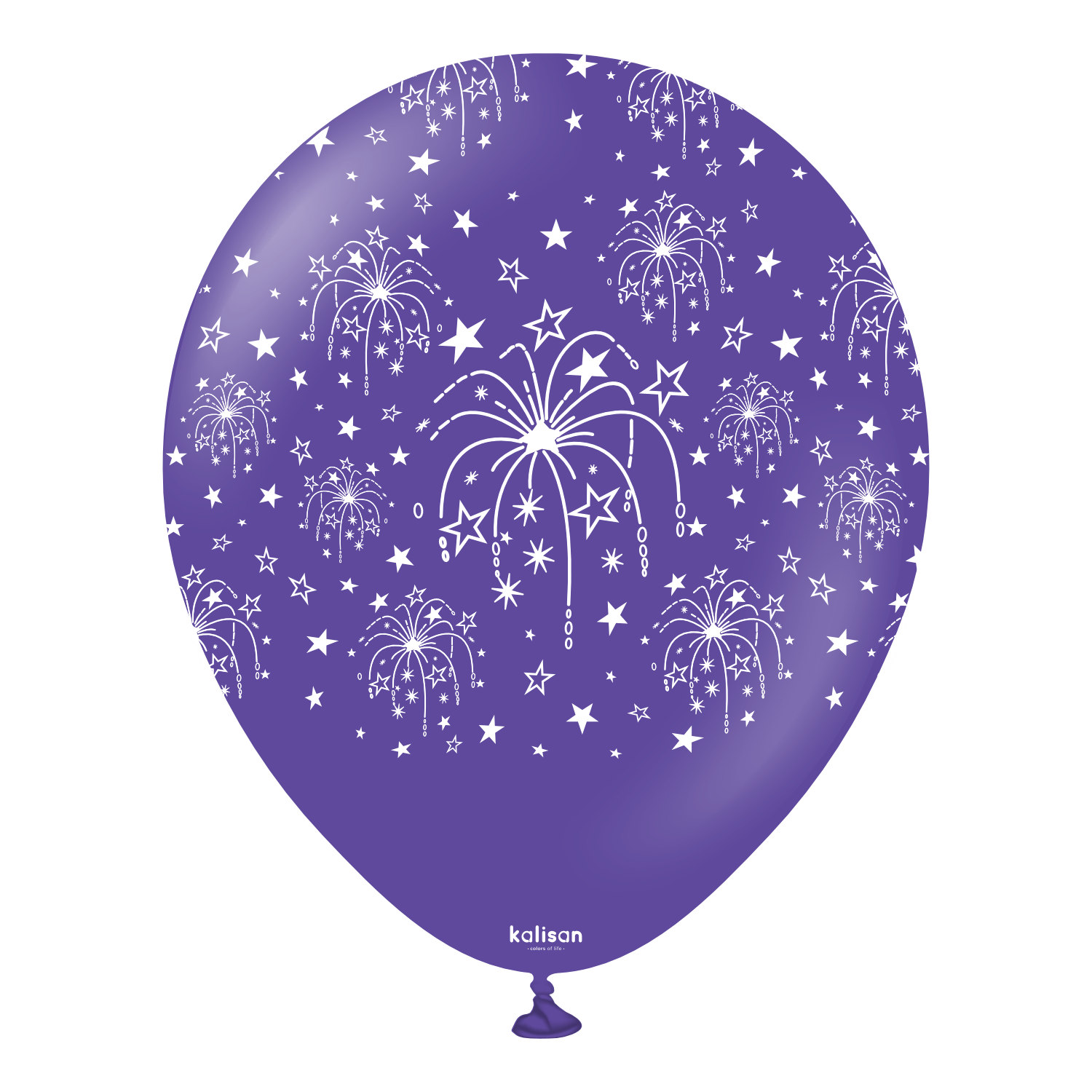kalisan-party-theme-fireworks-luftballons-25-st-ck-sortiert image 2