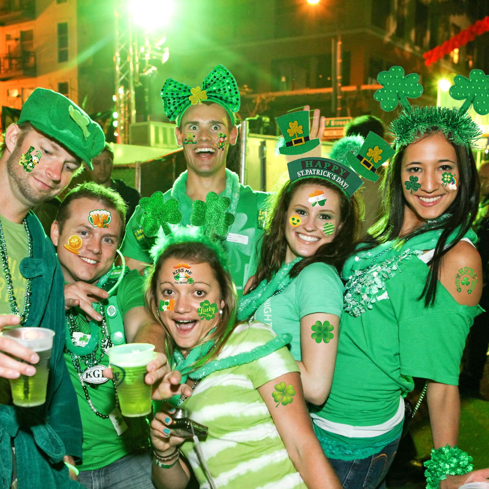 howaf-st-patricks-day-haarreif-set-4-stk-gr-n-mit-tattoos image 7