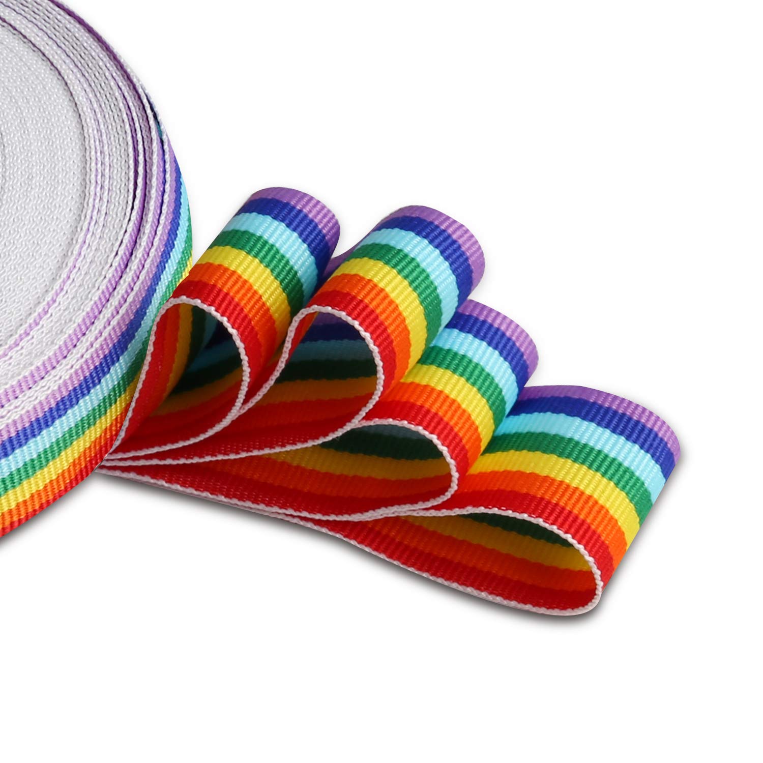 howaf-regenbogen-band-ripsband-25mm-20m-polyester image 3