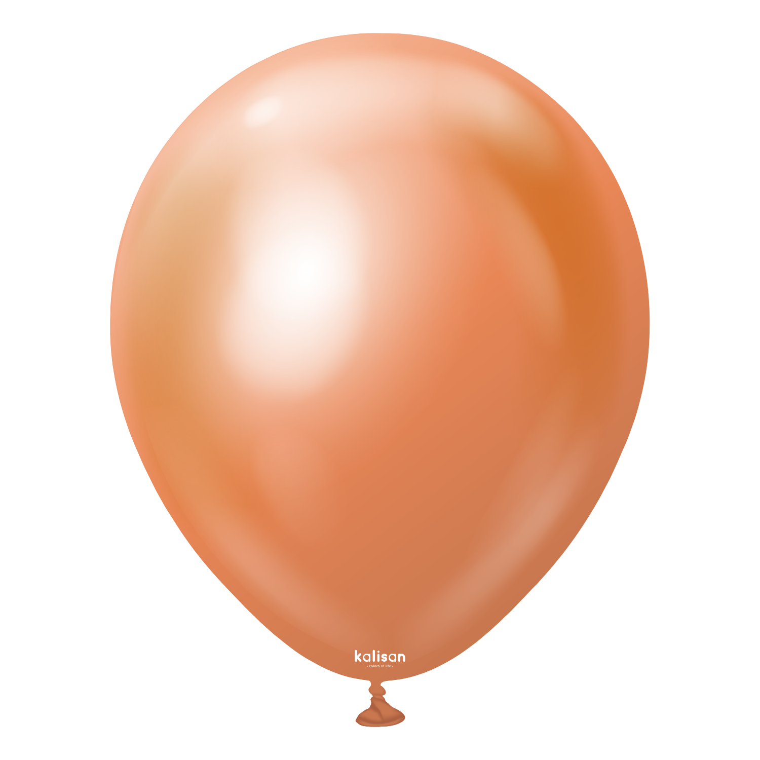 kalisan-mirror-copper-luftballons-kupfer-25-st-ck-chrom image 1