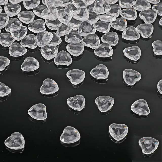 howaf-table-decorations-herz-streudeko-200-st-ck-acryl-diamant image 1