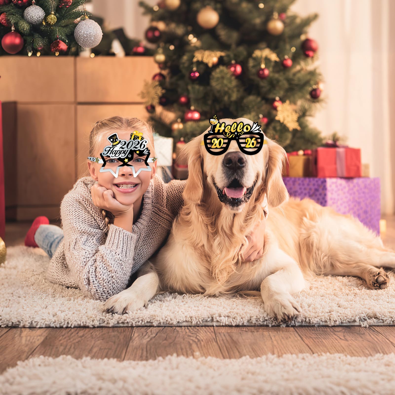 howaf-silvester-brille-2027-schwarz-gold-12-st-ck image 7