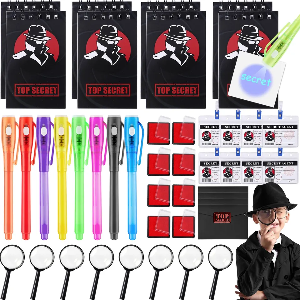 tacobear-party-favors-detektiv-set-48-tlg-mitgebsel-kinder image 1