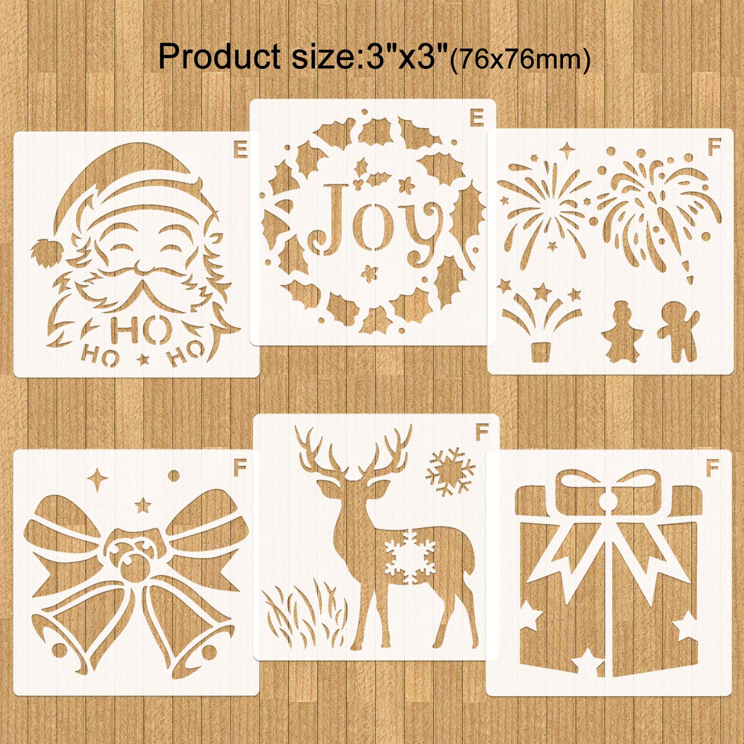 howaf-weihnachtsschablonen-24-tlg-stil-a-7-6-cm-kunststoff image 4