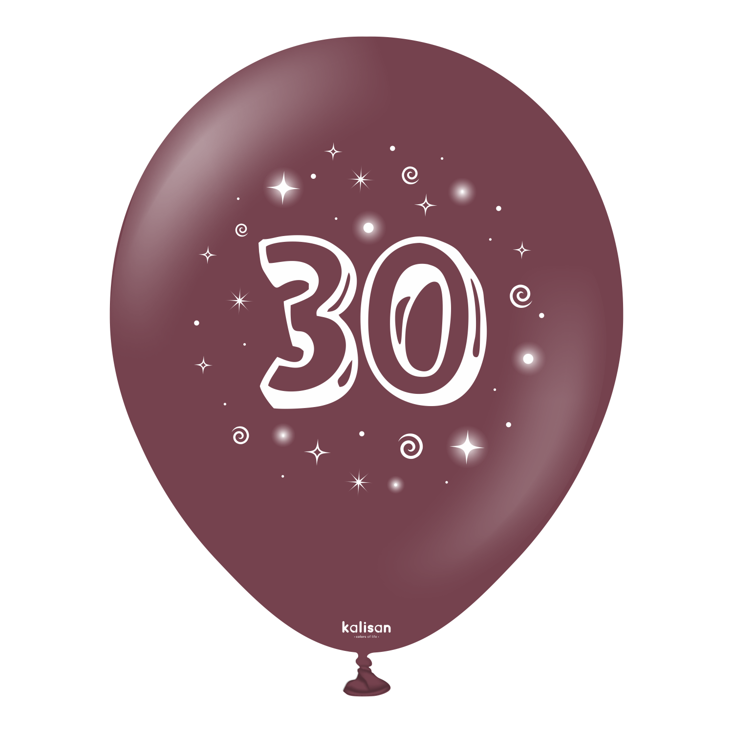 kalisan-birthday-30th-birthday-luftballons-25-stk-bunt image 5