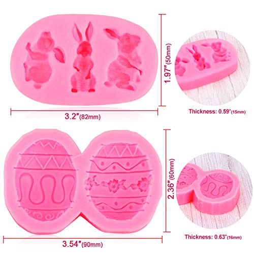 howaf-ostern-silikonform-set-4tlg-hase-ei-k-ken-f-r-fondant image 8
