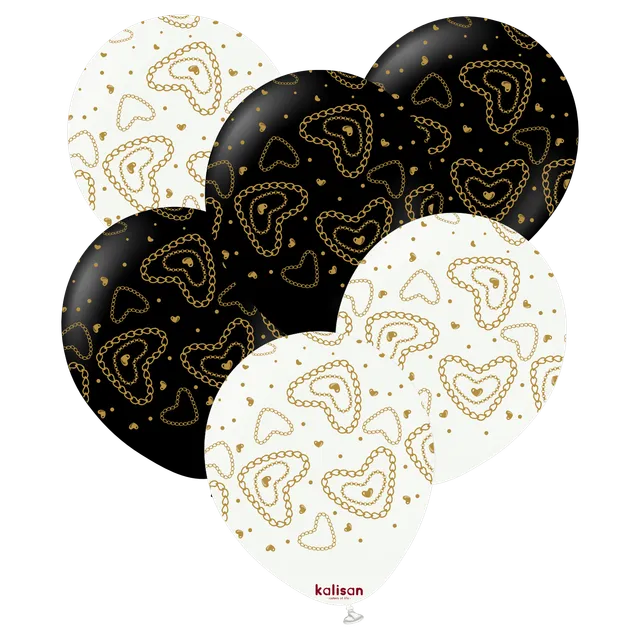kalisan-wedding-gold-jewellery-luftballons-25-st-ck image 1