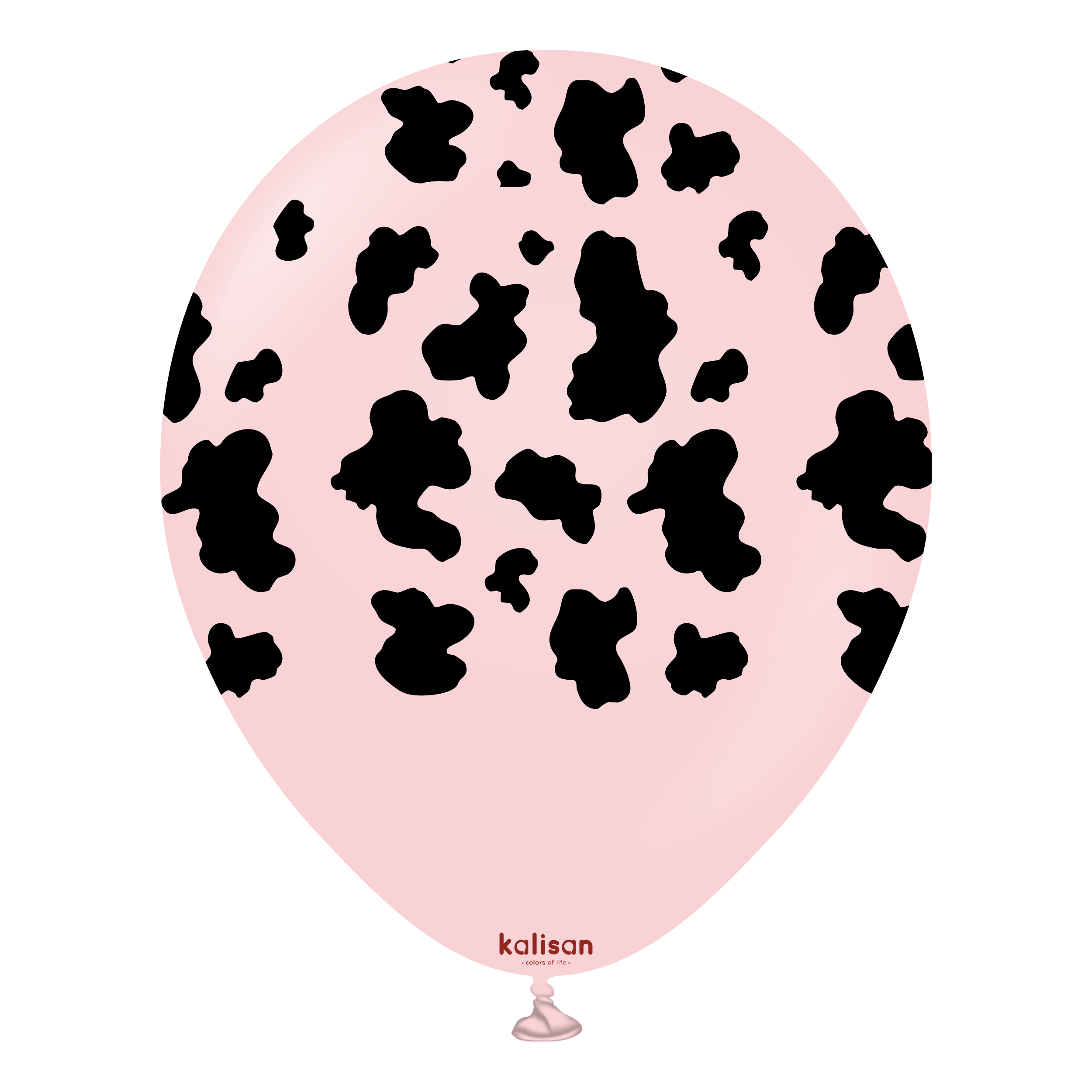 kalisan-safari-cow-ballons-macaron-pink-12-25-st-ck-latex image 1