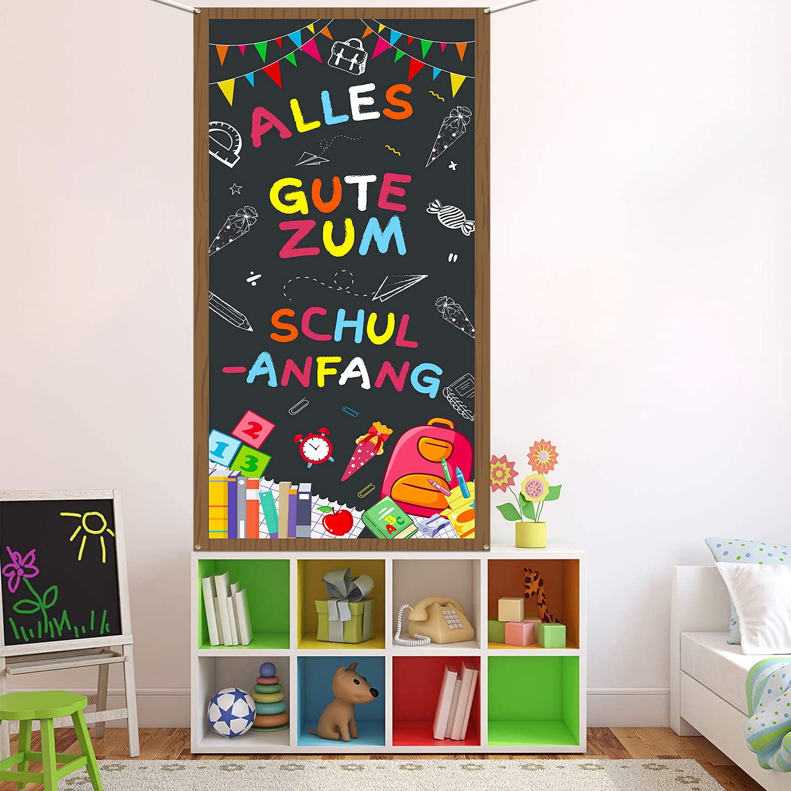 howaf-einschulung-banner-stoff-185x90cm-schulanfang-deko image 7