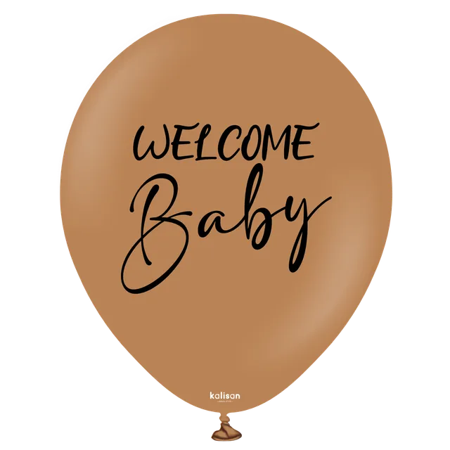 kalisan-gender-reveal-welcome-baby-ballons-caramel-18-2-st-ck-2 image 1