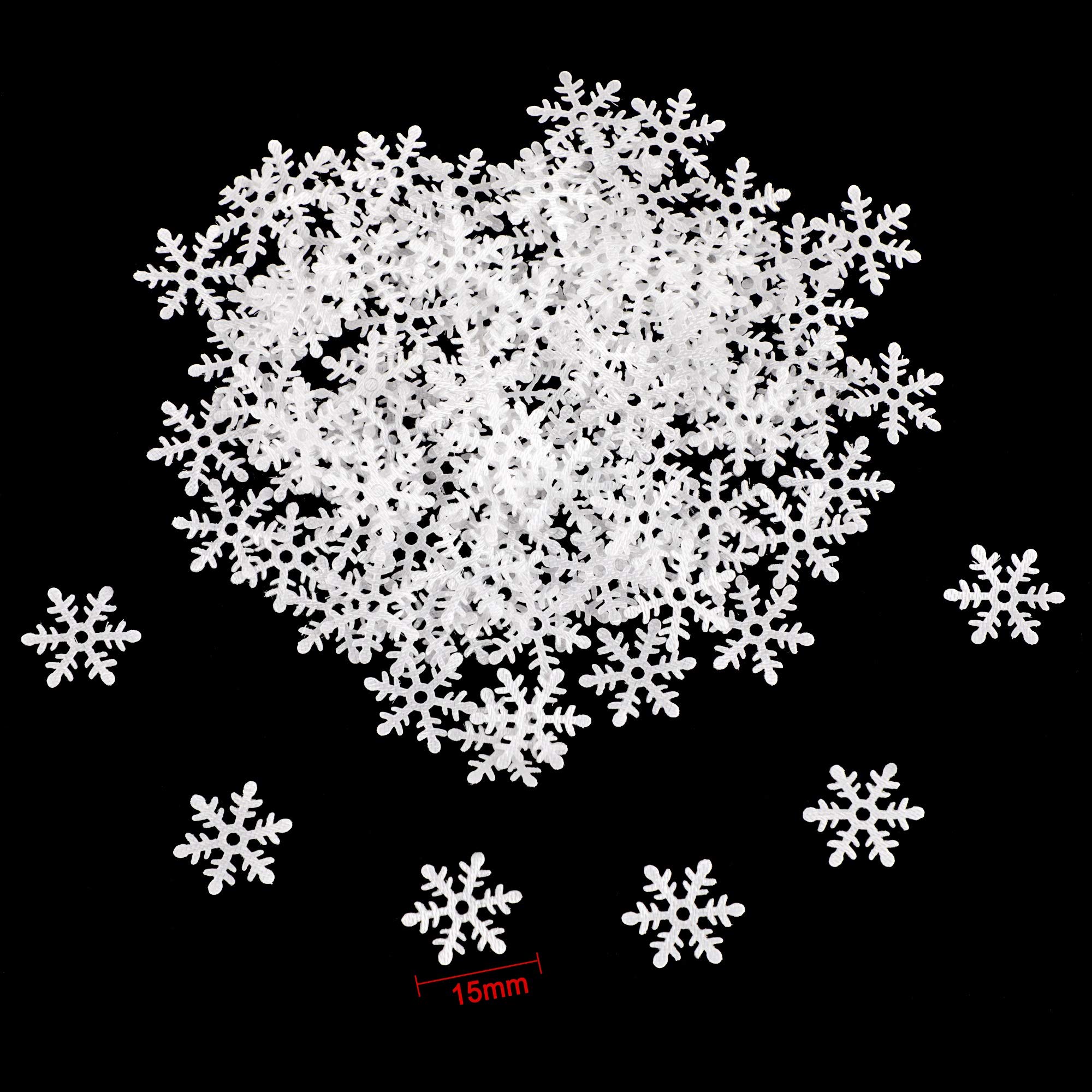 howaf-schneeflocken-konfetti-wei-tischdeko-300-st-ck image 3