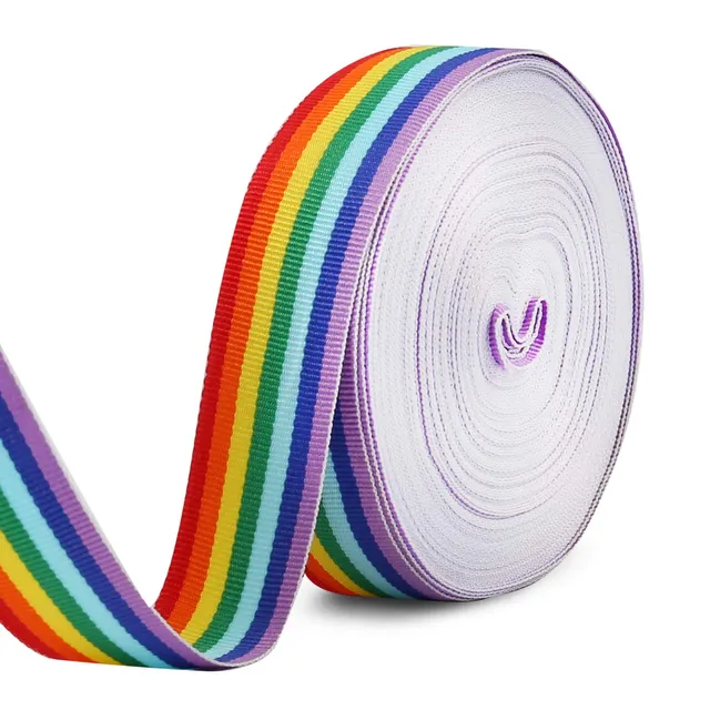 howaf-regenbogen-band-ripsband-25mm-20m-polyester image 1
